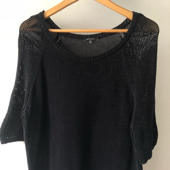 Black knitted top - Picture 2 of 4